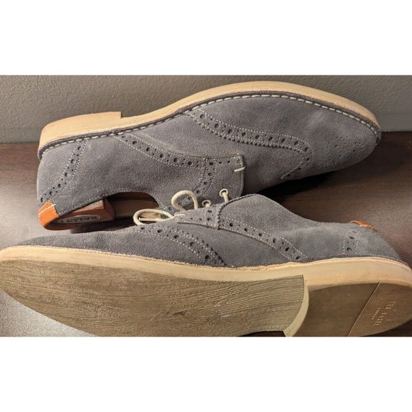 * Ted Baker Jamfro Gray Suede Derby Oxford Wingtip Wing Tip Shoe 13 main image 8
